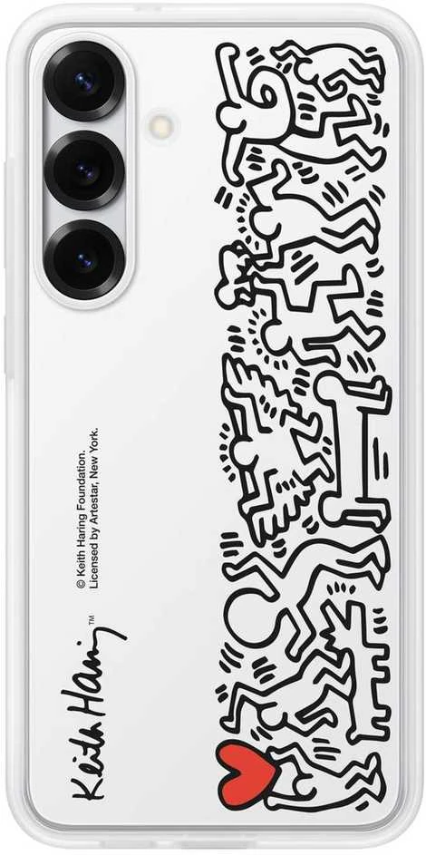 Dėklas 112803 Samsung Flipsuit Galaxy S25 baltos spalvos