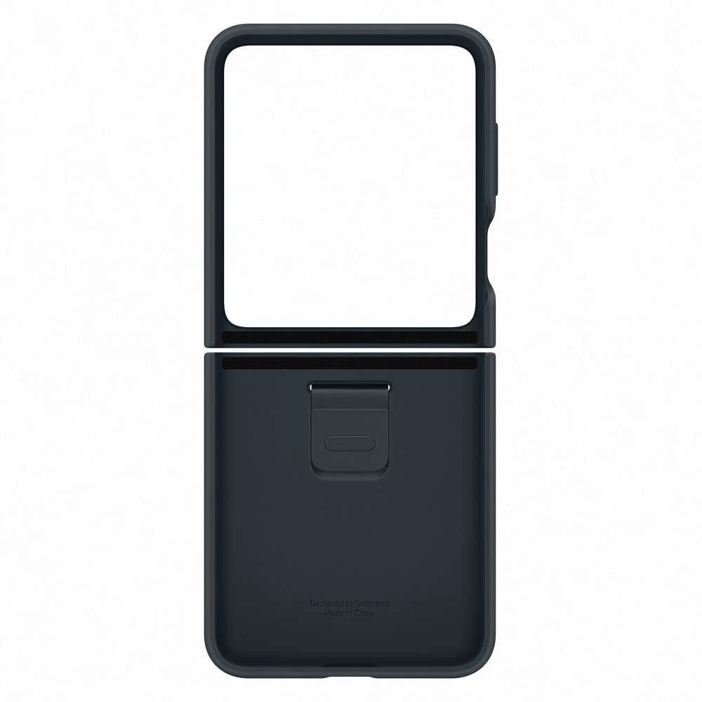 „Samsung Galaxy Flip5“ silikoninis dangtelis su „Indigo“ žiedu