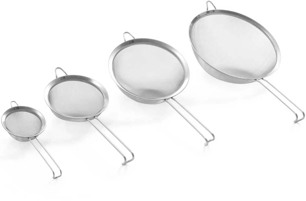 Tankus nerūdijančio plieno virtuvinis sietelis, 210 mm skersmens - HENDI 638705