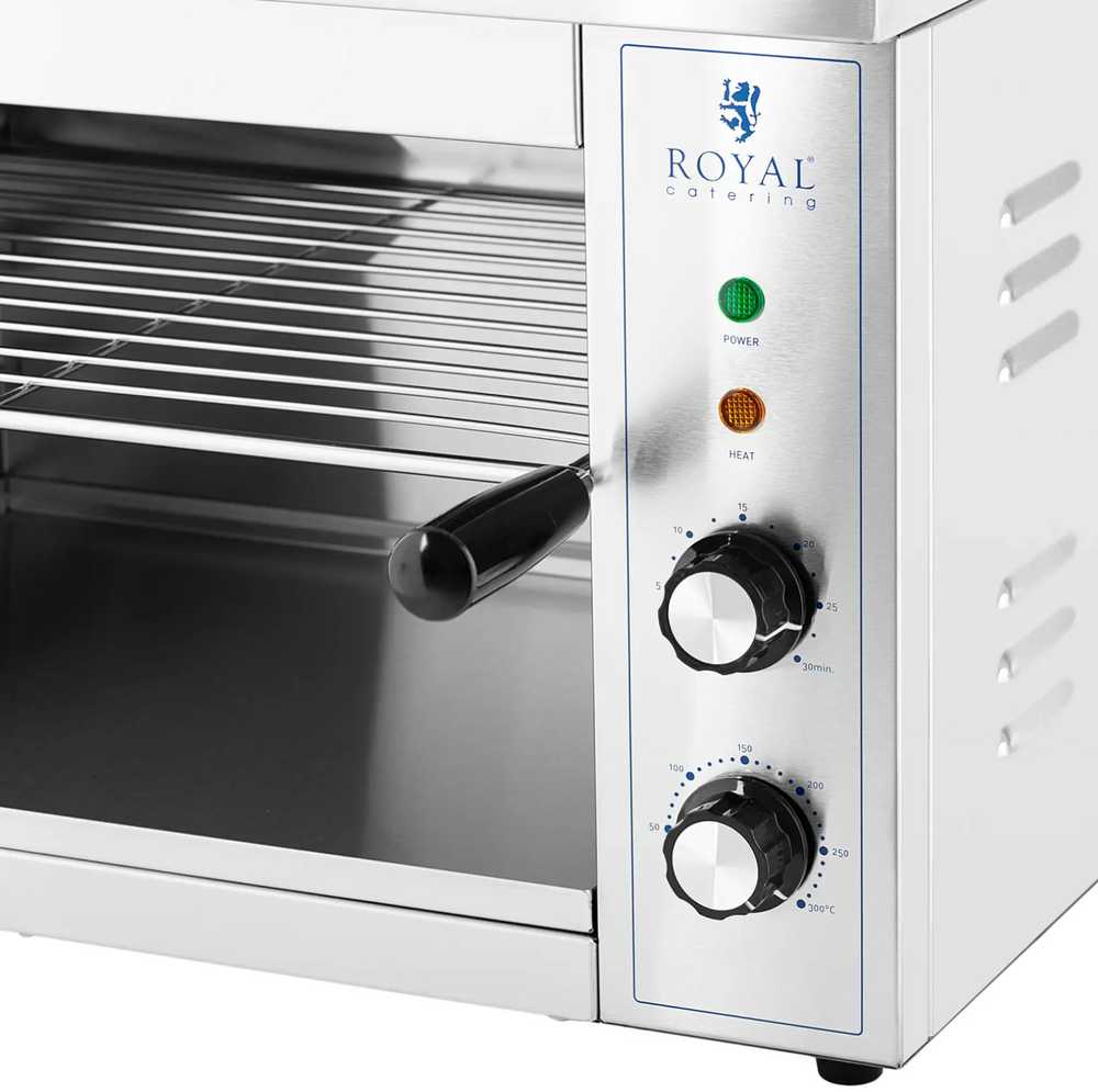 Royal Catering Salamander skrudintuvas skrudinta duona troškiniams 50-300 C 3000 W