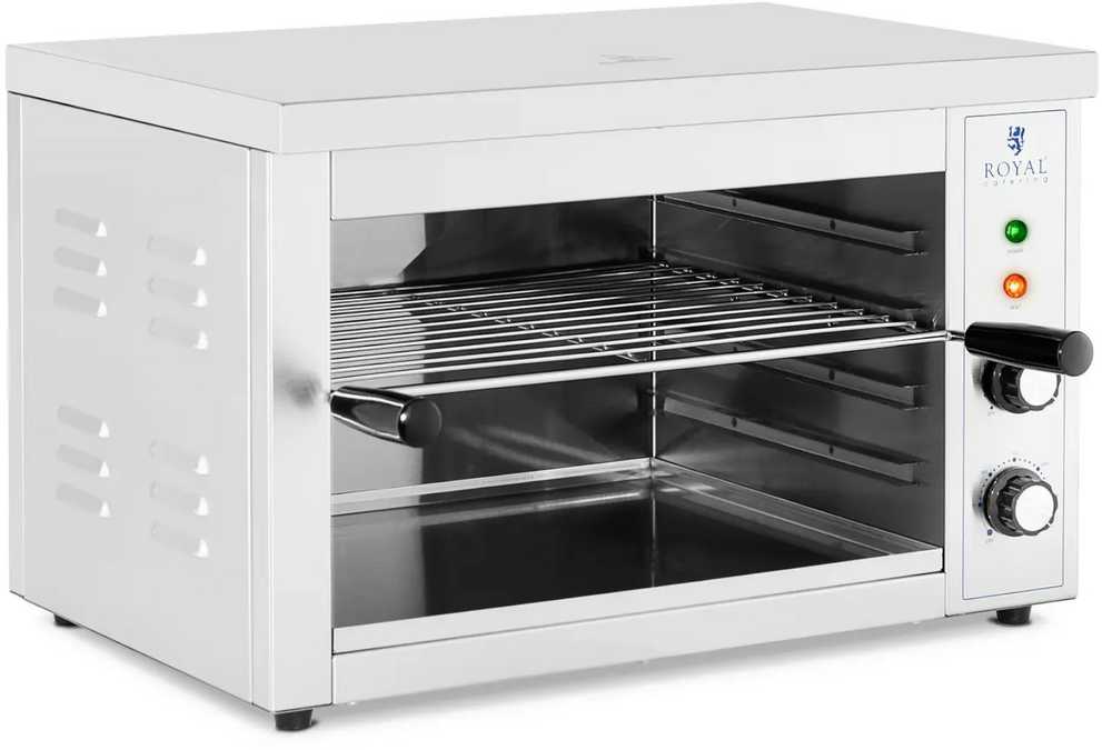 Royal Catering Salamander skrudintuvas skrudinta duona troškiniams 50-300 C 3000 W