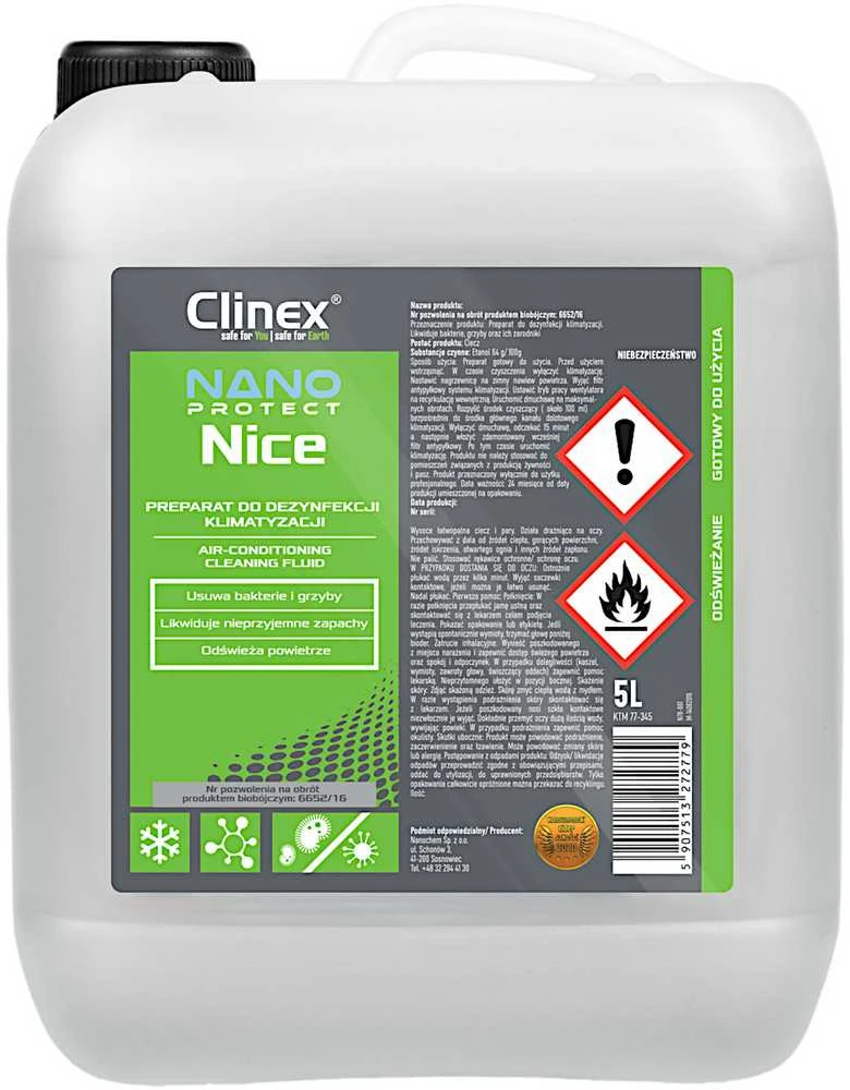 Clinex Nano Protect Silver 5L kanistras