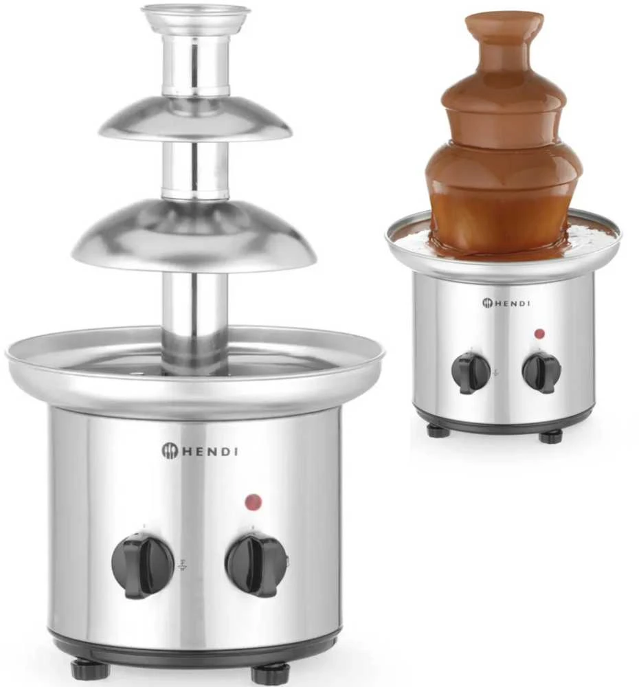 Czekoladowa fontanna do czekoladowego fondue plieninė 46W - Hendi 274101