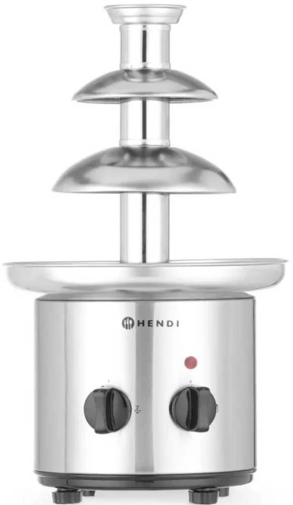 Czekoladowa fontanna do czekoladowego fondue plieninė 46W - Hendi 274101
