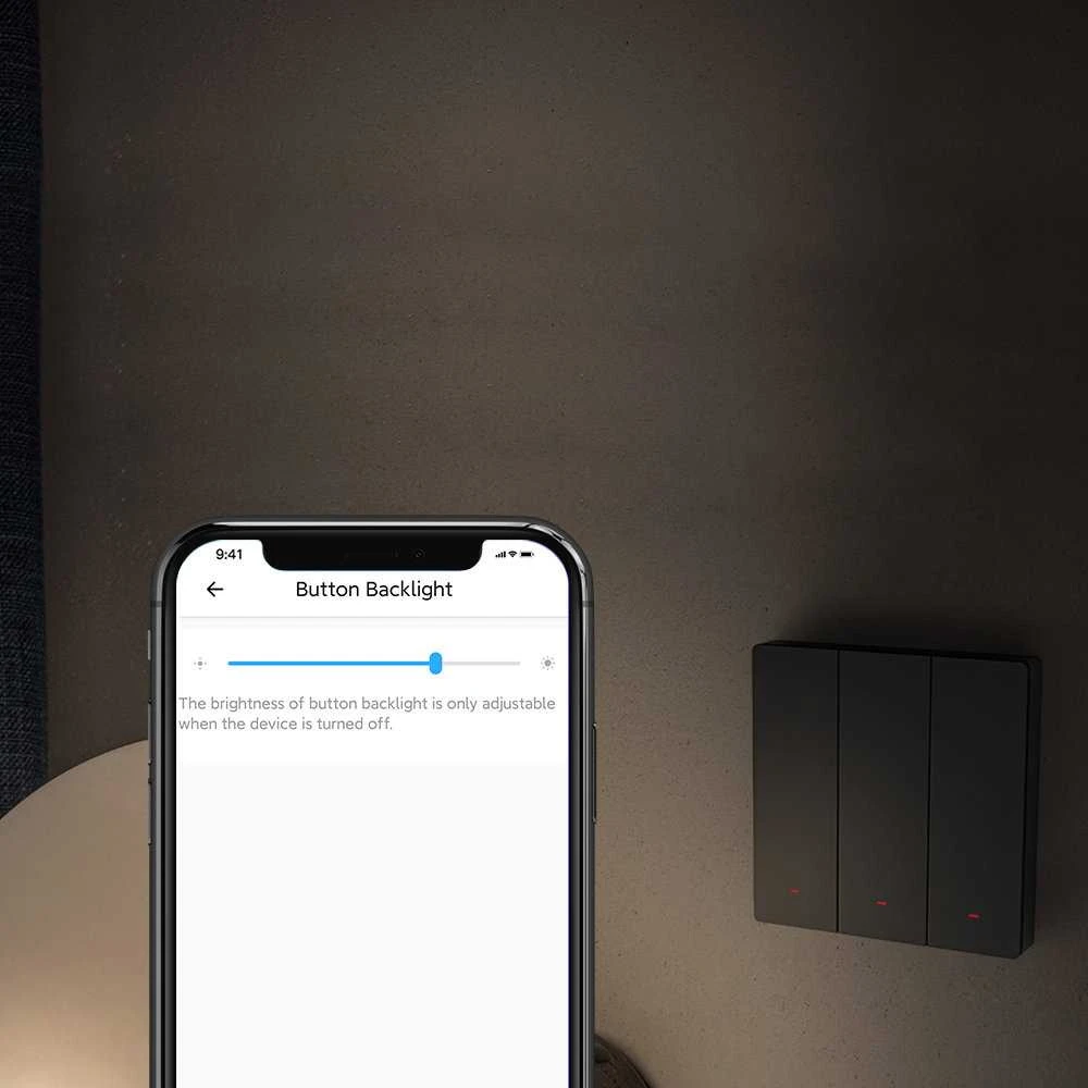 Sonoff SwitchMan M5 Wifi 1 klavišo jungiklis 86mm pločio M5-1C-86