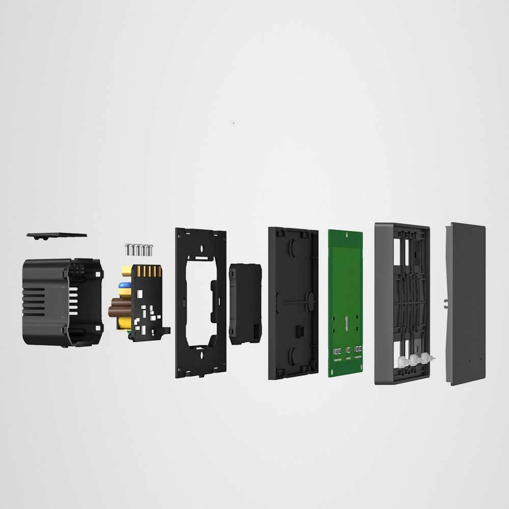 Sonoff SwitchMan M5 Wifi 2 klavišų jungiklis 86mm pločio M5-2C-86