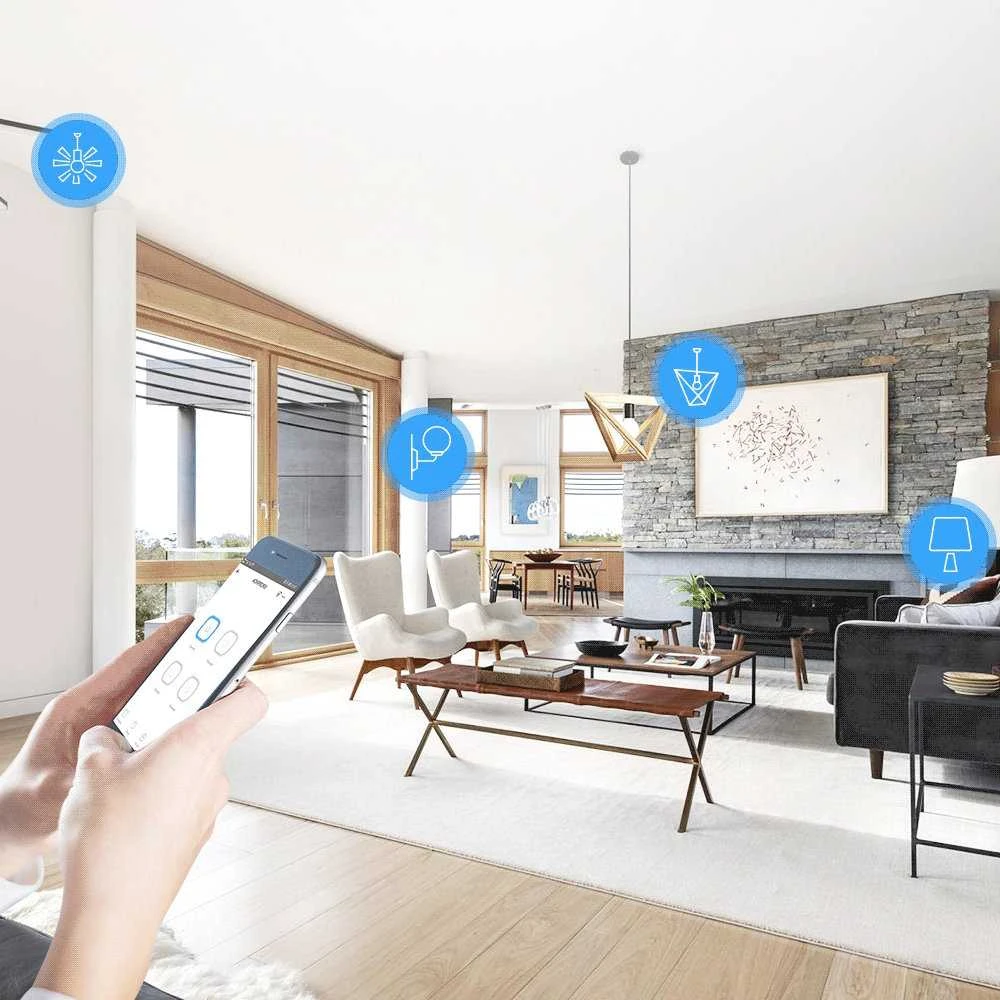 Sonoff R3 4-kanalų išmani relė valdoma WiFi 230VAC 2200W
