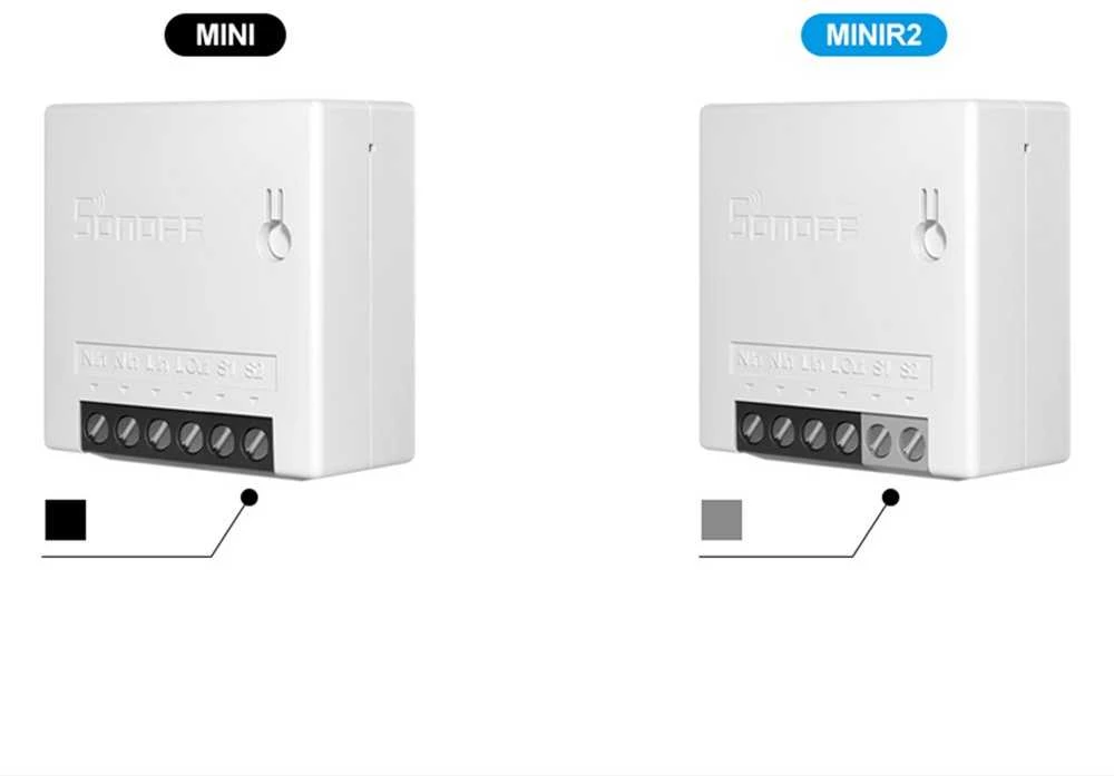 Sonoff Mini R2 išmanus dviejų krypčių valdiklis