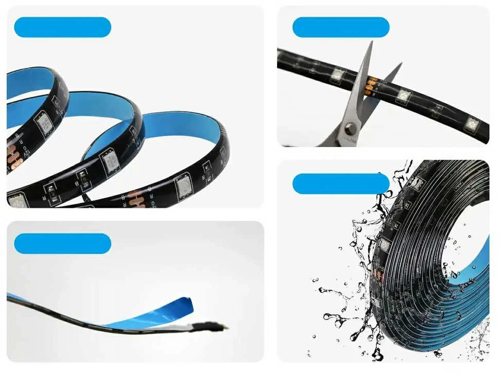 SONOFF L2 Wifi LED juostos komplektas 2 metrų ilgumo (Wifi, Bluetooth)