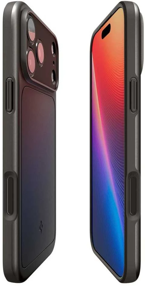 Spigen Thin Fit MagSafe dėklas skirtas iPhone 17 Pro – pilkos spalvos