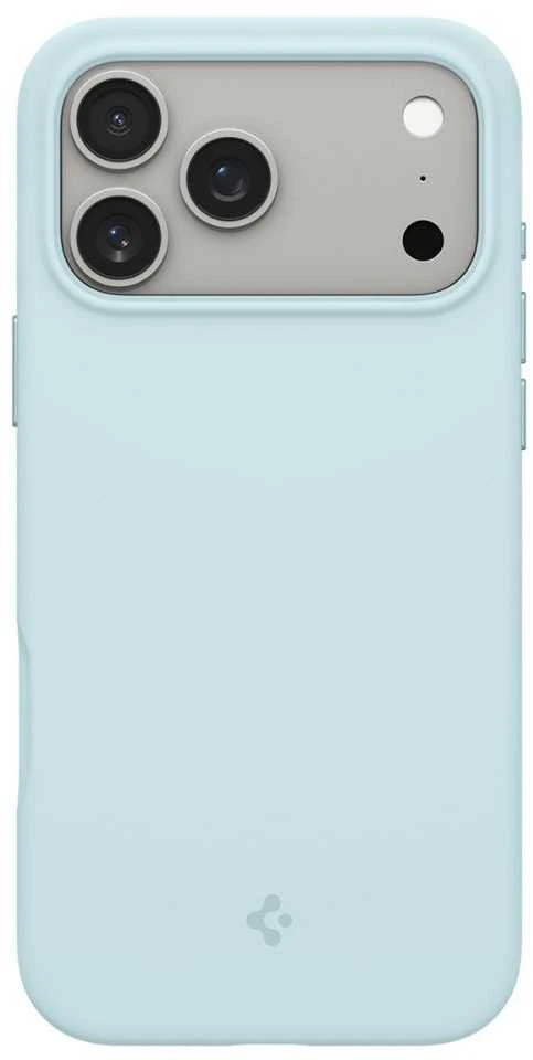Dėklas Spigen Silicone Fit MagSafe, mute mėlynas - iPhone 17 Pro Max