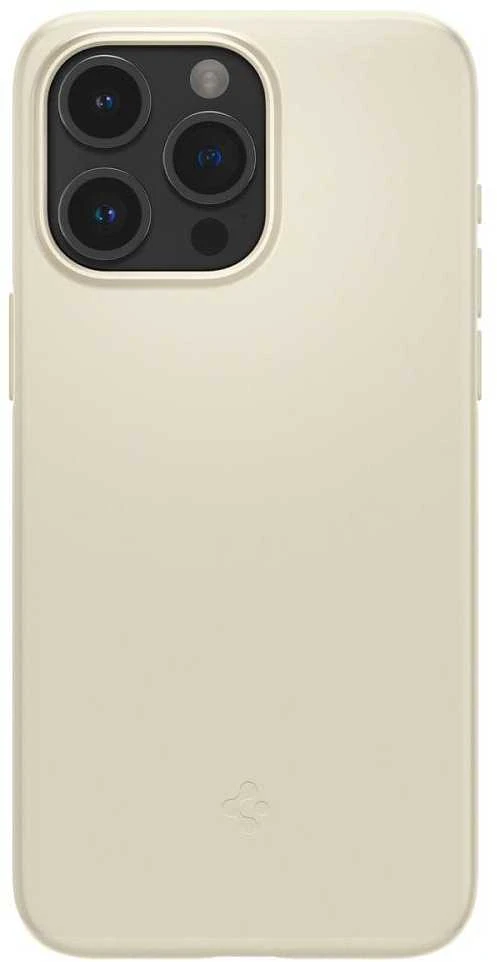 Spigen Thin Fit dėklas skirtas Apple iPhone 15 Pro,  spalva - Mute Beige