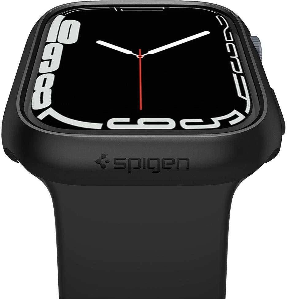 Išmaniojo laikrodžio Apple 7 ekrano rėmelis, Juodos spalvos, 45mm