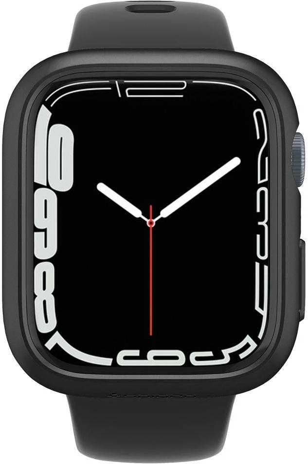 Išmaniojo laikrodžio Apple 7 ekrano rėmelis, Juodos spalvos, 45mm