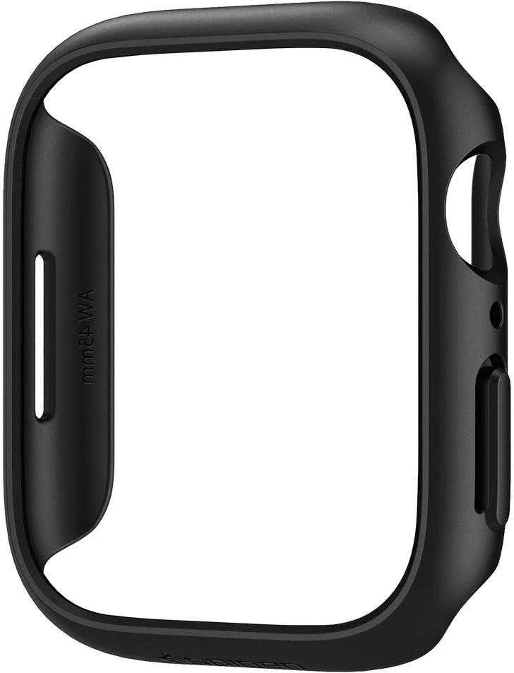 Išmaniojo laikrodžio Apple 7 ekrano rėmelis, Juodos spalvos, 45mm