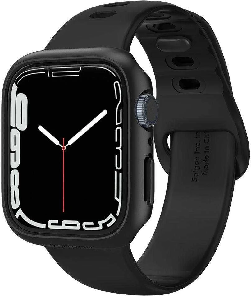 Išmaniojo laikrodžio Apple 7 ekrano rėmelis, Juodos spalvos, 45mm