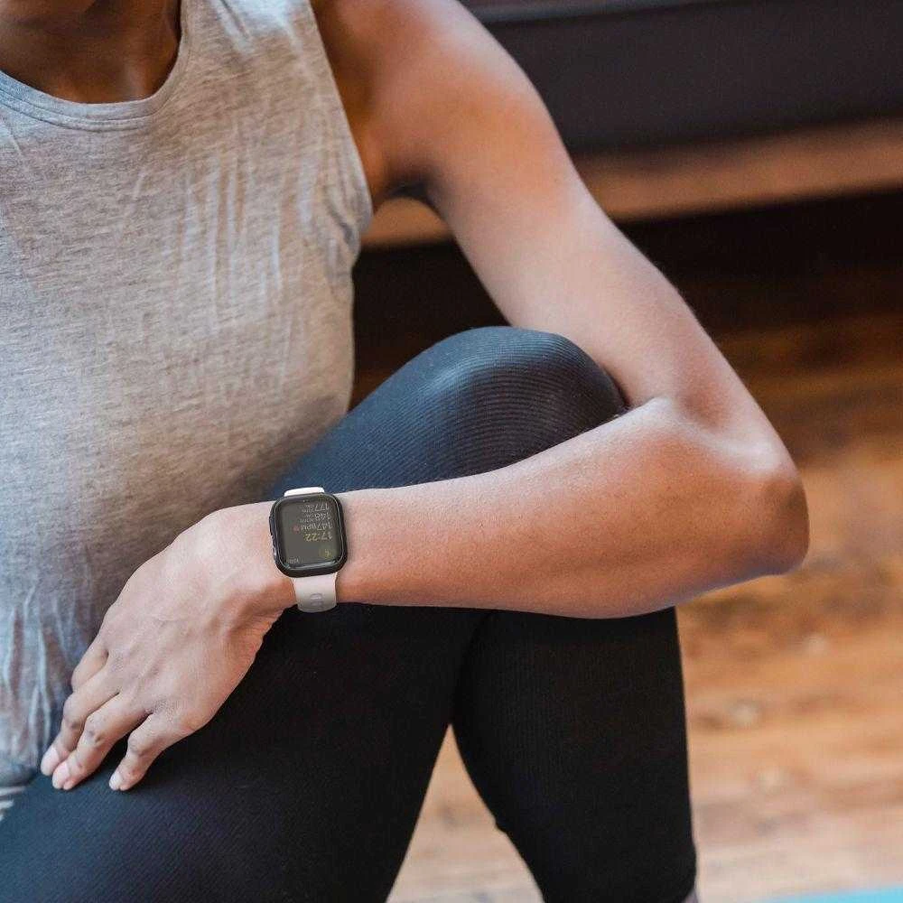 Išmaniojo laikrodžio Apple 7 ekrano rėmelis, Juodos spalvos, 45mm
