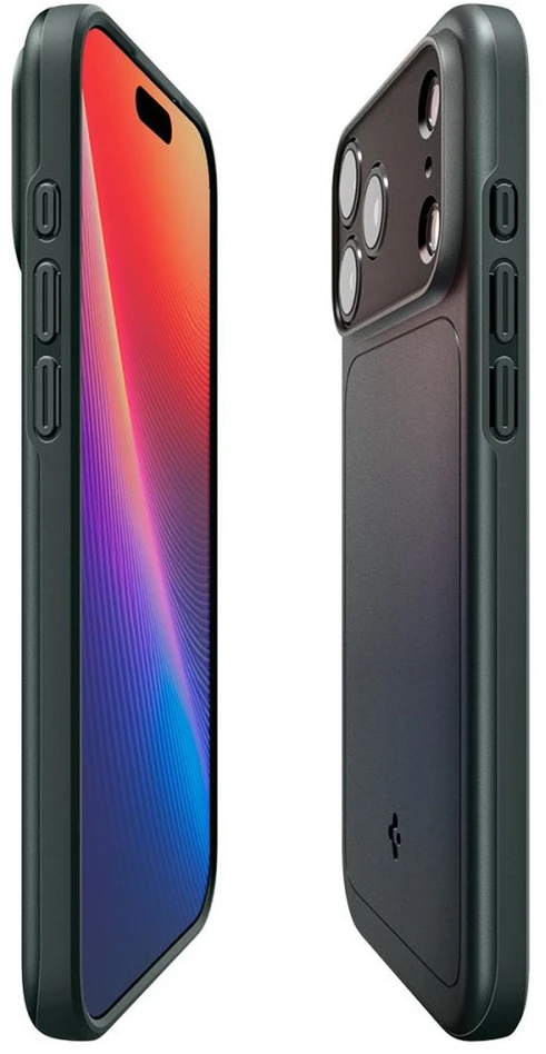 Spigen Thin Fit MagSafe dėklas skirtas Apple iPhone 17 Pro – žalios spalvos