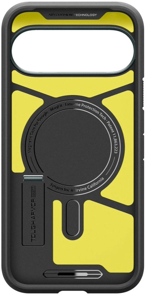 Dėklas „Spigen Tough Armor MagSafe“, bedugnės žalios spalvos – „Google Pixel 10 Pro XL“