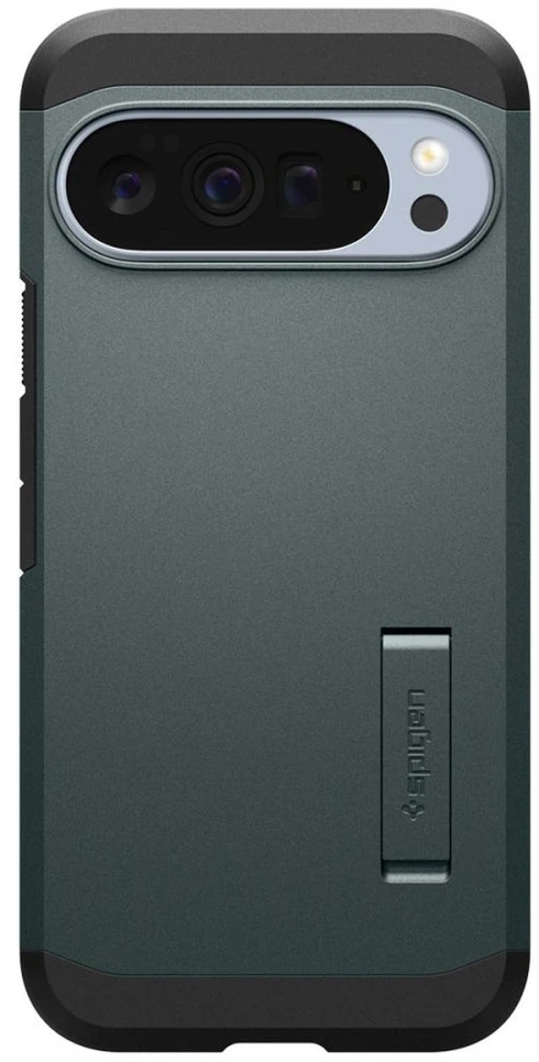 „Spigen Tough Armor Mag MagSafe“ dėklas, skirtas „Google Pixel 10 Pro XL“ - Žalias