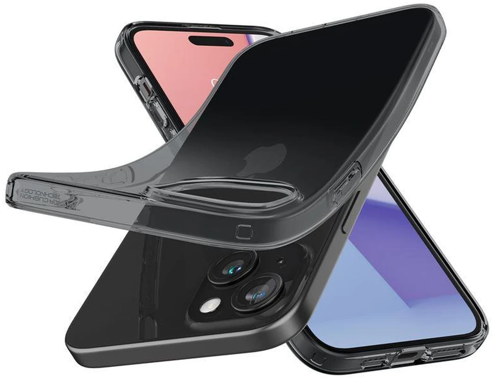 Dėklas „Spigen Crystal Flex“, kosminis krištolas – „Apple iPhone 15 Plus“