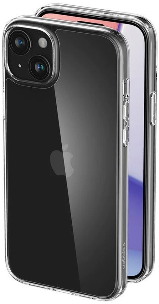 Spigen Air Skin Hybrid, crystal dėklas telefonui skaidrus – Apple iPhone 15 Plus