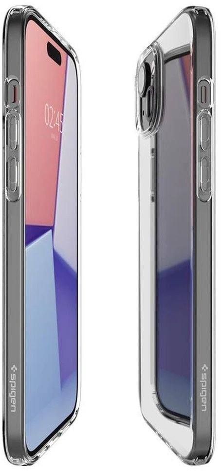 Dėklas „Spigen Crystal Flex“, krištolo skaidrumo – „Apple iPhone 15 Plus“
