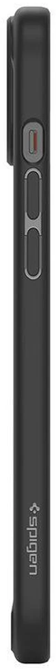 Spigen Crystal Hybrid, matte dėklas telefonui juodos spalvos – Apple iPhone 15 Plus