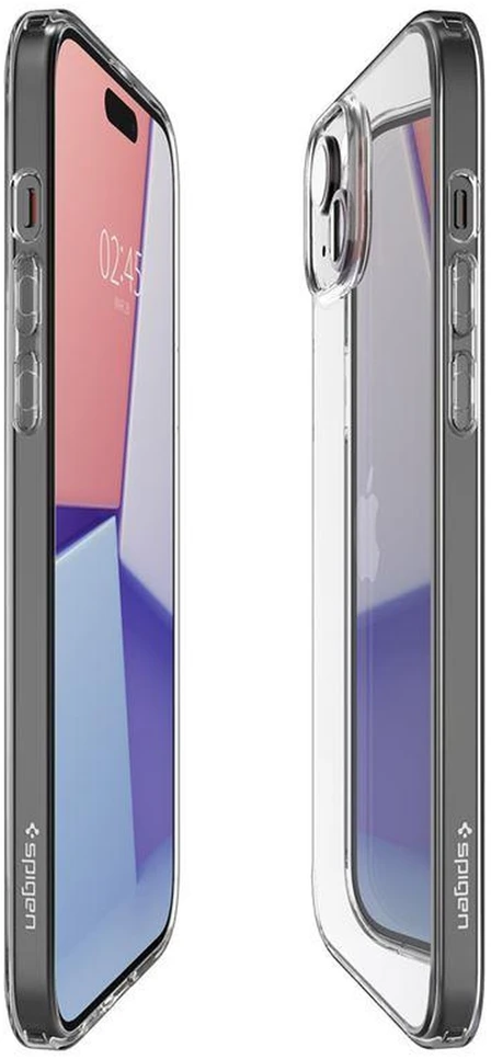 Spigen Air Skin Hybrid, crystal dėklas telefonui skaidrus – Apple iPhone 15 Plus