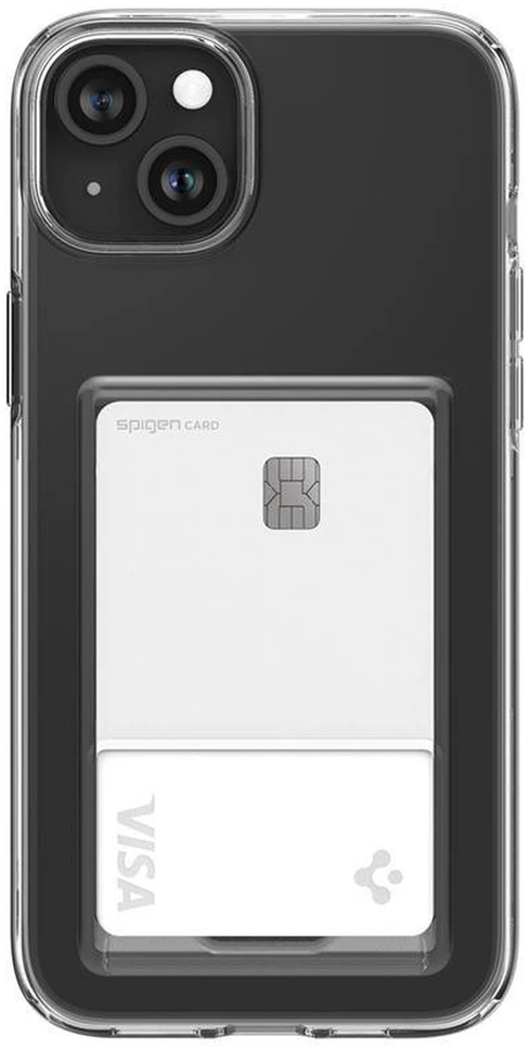 Spigen Crystal Slot, crystal dėklas telefonui skaidrus – Apple iPhone 15 Plus