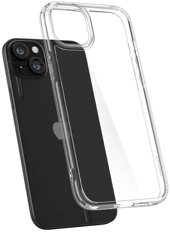 Spigen Crystal Hybrid, crystal dėklas telefonui skaidrus – Apple iPhone 15 Plus