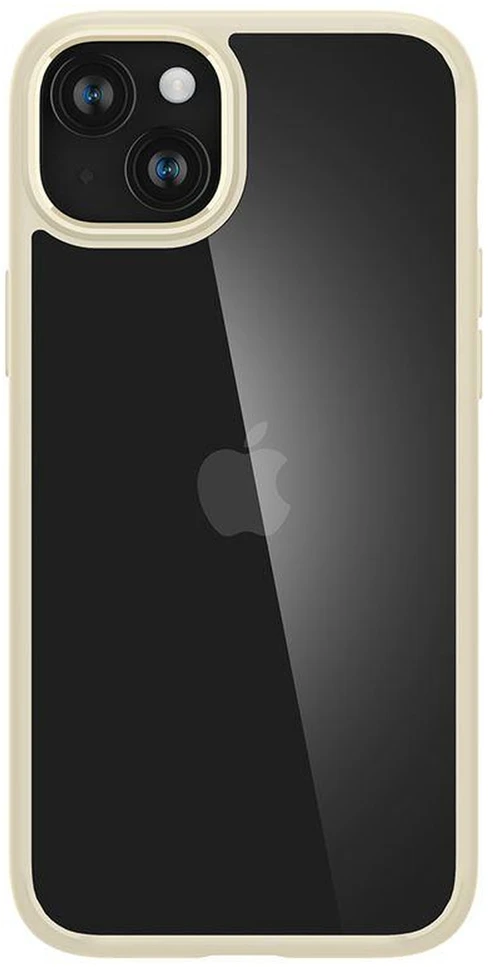 Dėklas Spigen Crystal Hybrid Apple iPhone 15 Plus – gelsvos spalvos