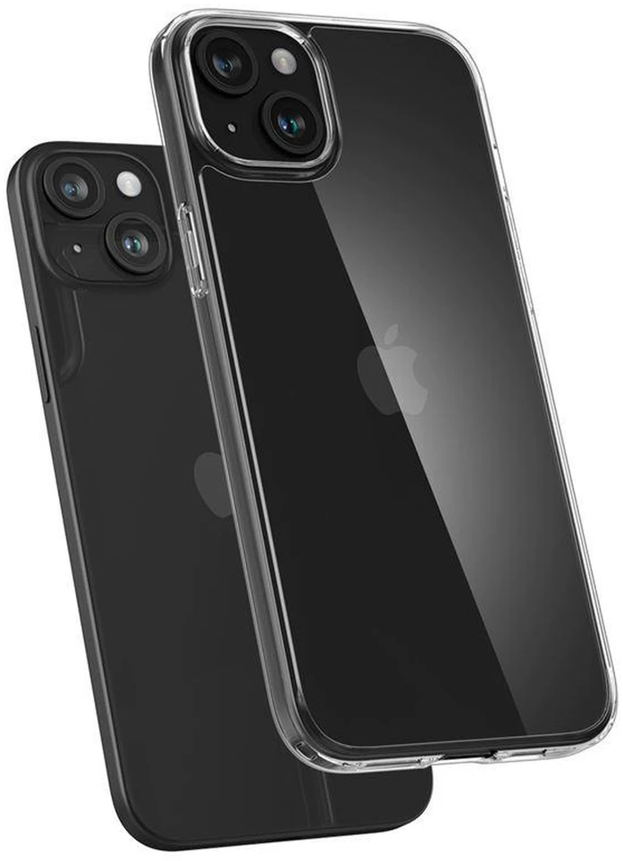 Spigen Air Skin Hybrid, crystal dėklas telefonui skaidrus – Apple iPhone 15 Plus