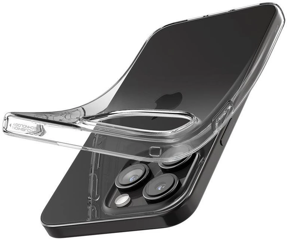 Spigen Crystal Flex, crystal dėklas telefonui skaidrus – Apple iPhone 15 Pro Max