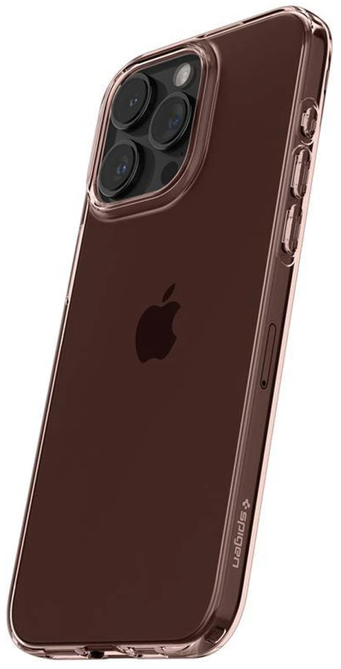 Dėklas „Spigen Crystal Flex“, rožinis krištolas – „Apple iPhone 15 Pro Max“