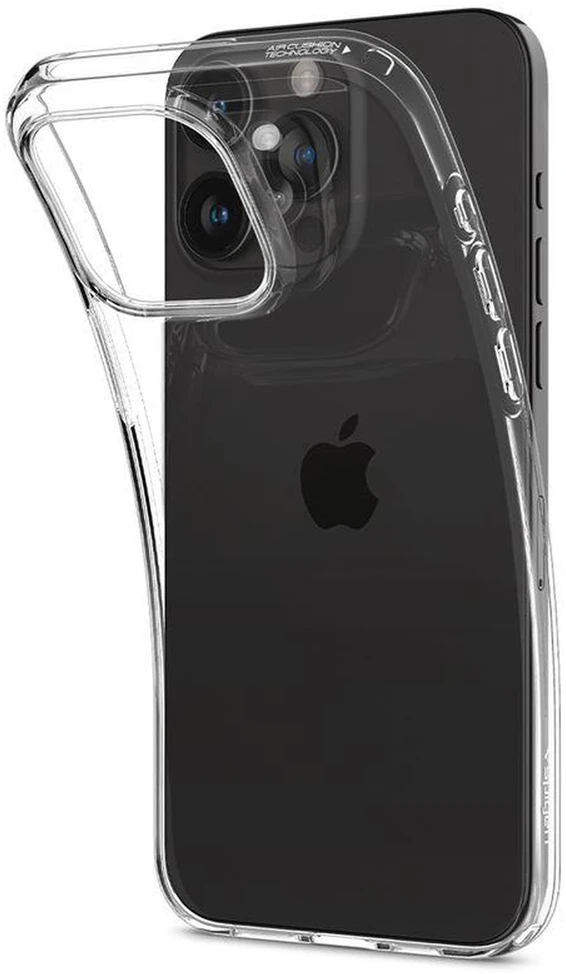 Spigen Crystal Flex, crystal dėklas telefonui skaidrus – Apple iPhone 15 Pro Max