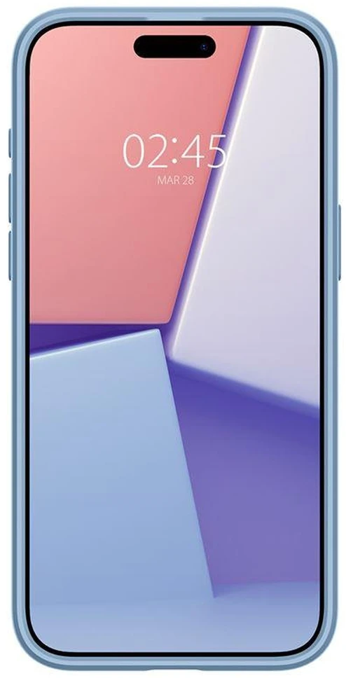 Spigen Crystal Hybrid, sierra dėklas telefonui mėlynos spalvos – Apple iPhone 15 Pro Max
