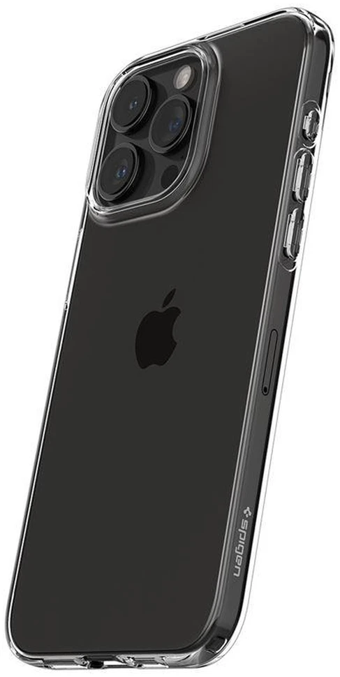Spigen Crystal Flex, crystal dėklas telefonui skaidrus – Apple iPhone 15 Pro Max
