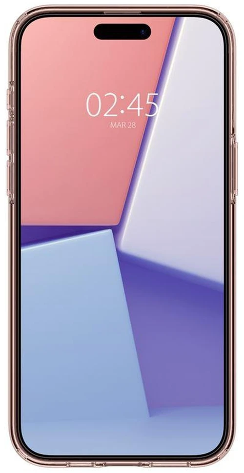 Dėklas „Spigen Crystal Flex“, rožinis krištolas – „Apple iPhone 15 Pro Max“