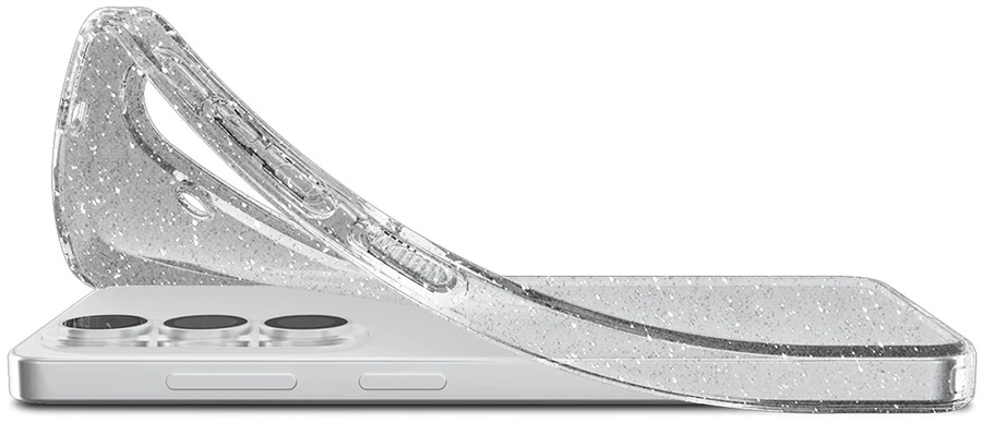 „Spigen Liquid Crystal“ dėklas „Samsung Galaxy S26“ blizgučių kristalams