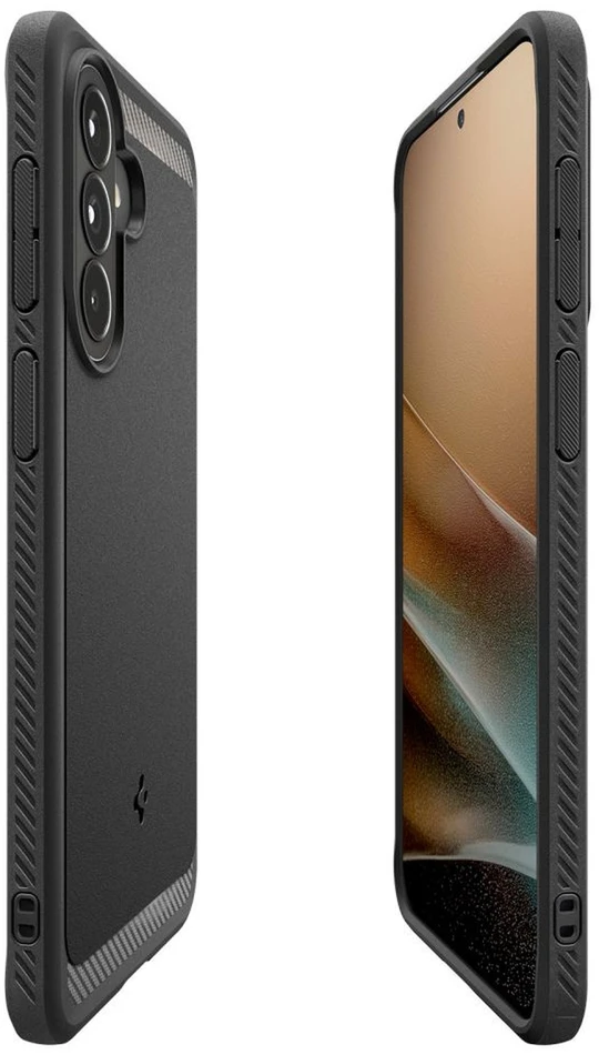 Dėklas Spigen Rugged Armor Galaxy A57 5G matte juodas