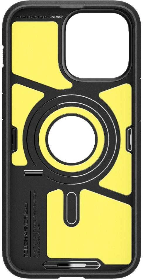Spigen Tough Armor (MagFit) dėklas skirtas Apple iPhone 15 Pro Max, spalva - Juoda