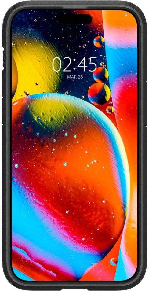 Spigen Tough Armor (MagFit) dėklas skirtas Apple iPhone 15 Pro Max, spalva - Juoda
