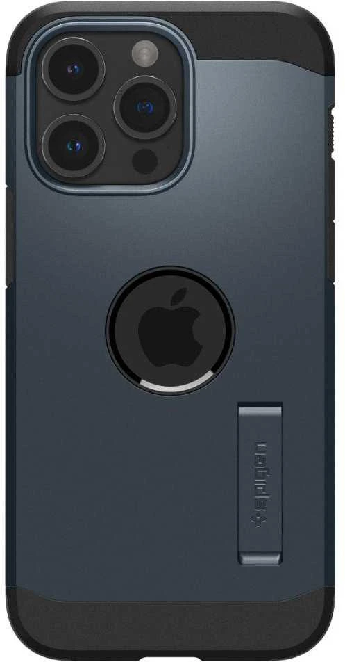 Spigen Tough Armor (MagFit) dėklas skirtas Apple iPhone 15 Pro Max, spalva - Metal Slate