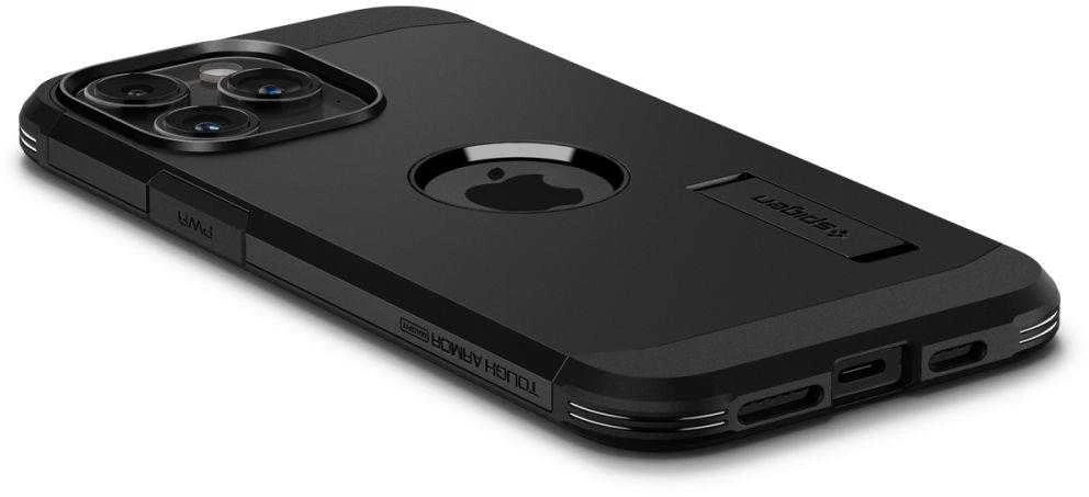 Spigen Tough Armor (MagFit) dėklas skirtas Apple iPhone 15 Pro Max, spalva - Juoda