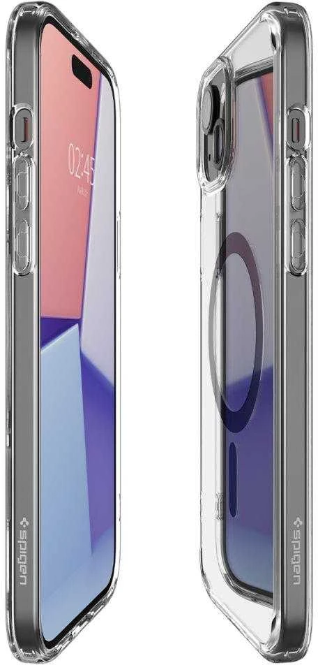 Spigen Ultra Hybrid (MagFit) dėklas skirtas Apple iPhone 15, Juodos spalvos