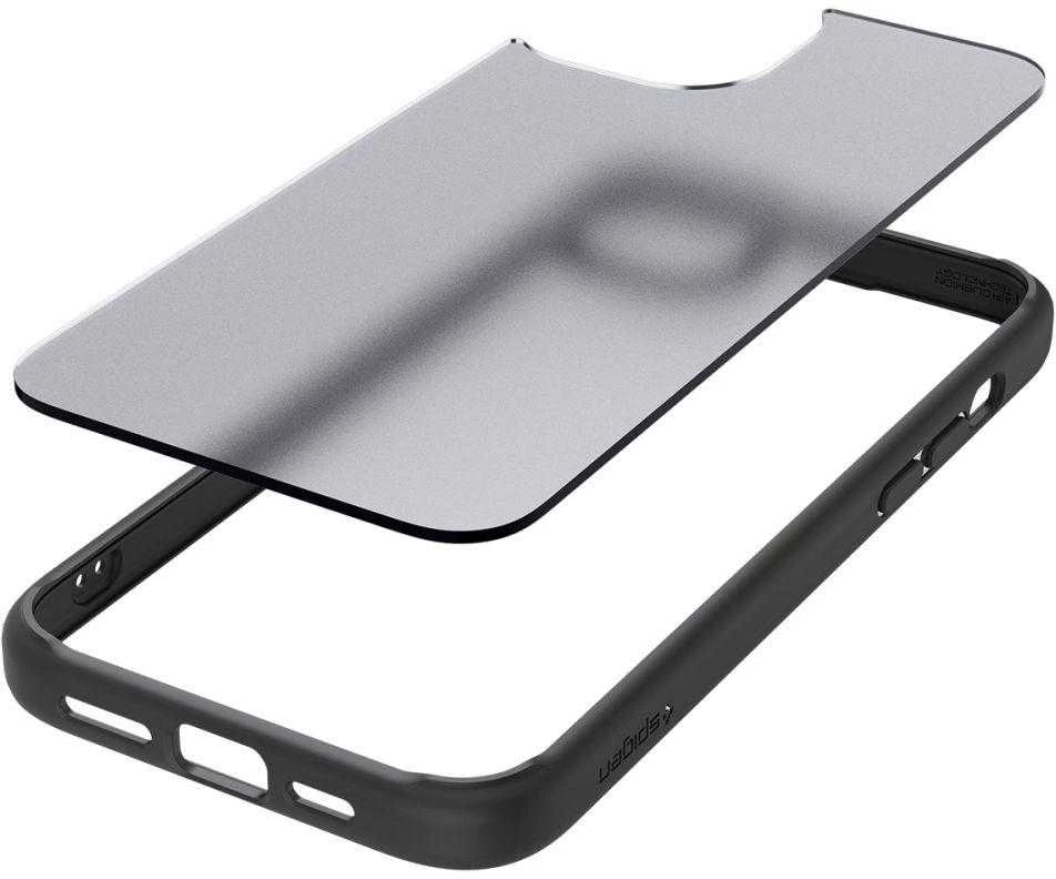 Spigen Ultra Hybrid Matte dėklas skirtas Apple iPhone 15, spalva - Frost Black