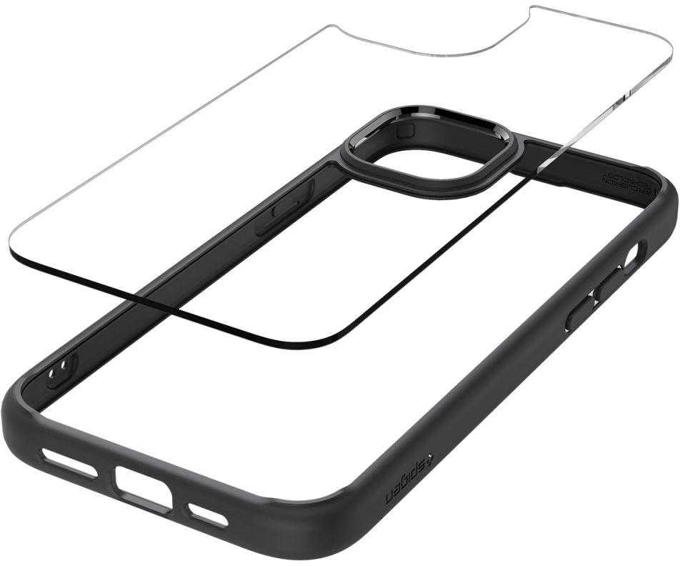 Spigen Ultra Hybrid dėklas skirtas Apple iPhone 15, spalva - Matte Black