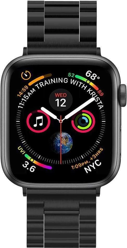 Išmaniojo laikrodžio Apple 1/2/3/4 dirželis, Juodos spalvos