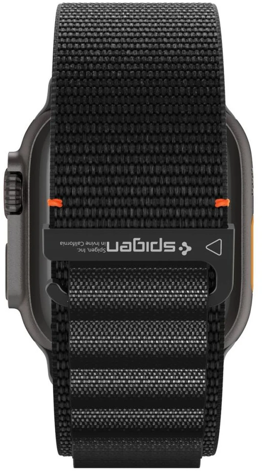 Apyrankė Spigen WBF1 Strap for Apple Watch 44 / 45 / 46 / 49 mm – juodos spalvos